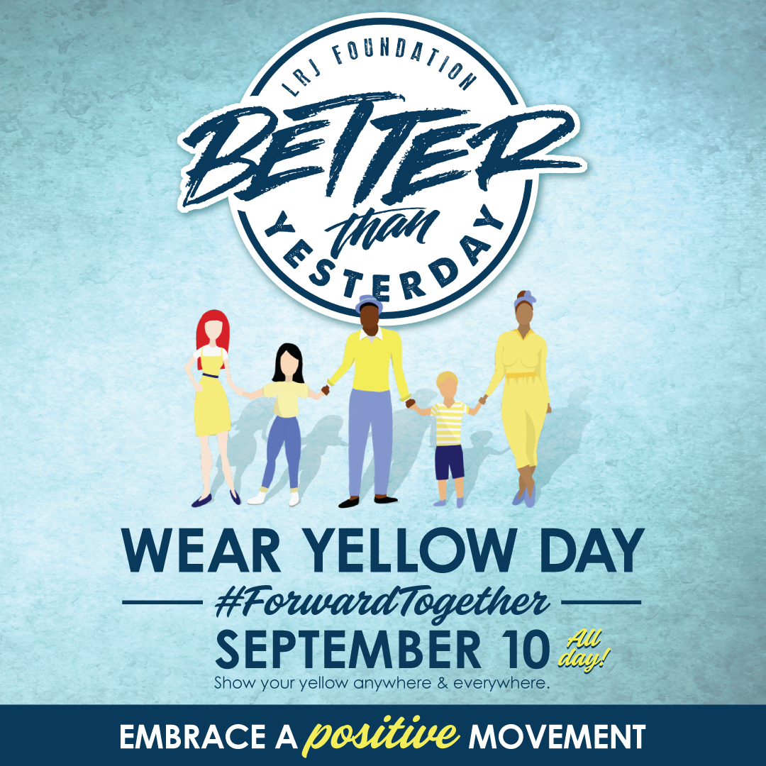 Wear Yellow Day 2021 LRJ Foundation
